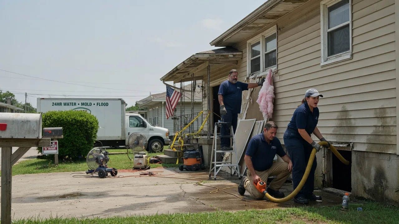 Water Damage Repair in West Hickory, PA near me